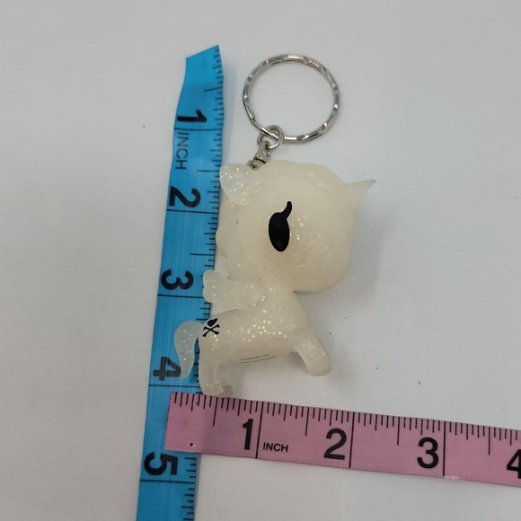 Tokidoki Glitter Unicorno Keychain rare hot topic - Picture 11 of 11